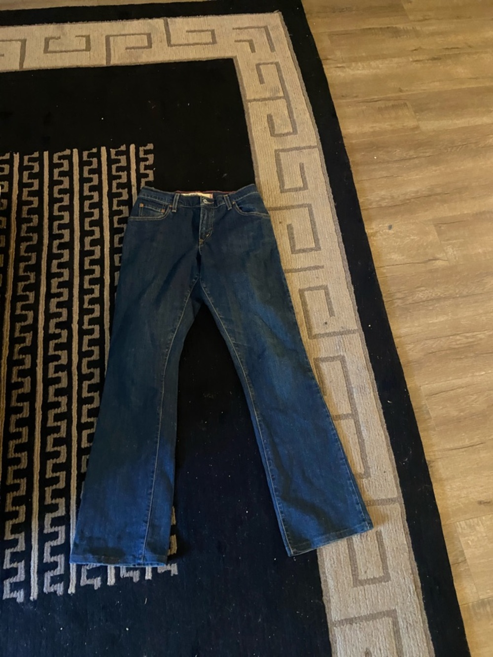 Levi’s Vintage 550 Bootcut Jeans in Classic Blue Denim